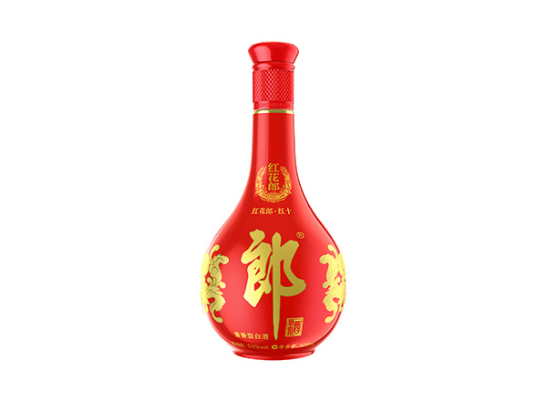 朝阳红花郎红十郎酒回收