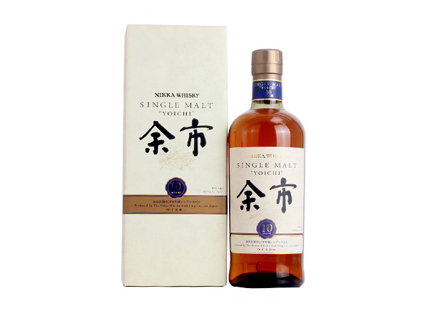 朝阳一甲威士忌回收余市威士忌NIKKA YOICHI10年/15年45度700ml洋酒2000S日本威士忌