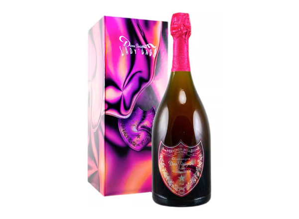 朝阳回收唐培里侬香槟王Lady Gaga桃红香槟酒限量发光版2006/2008/2010年夜光版