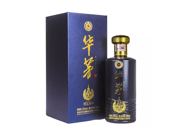 朝阳回收茅台华茅蓝色瓶装华茅酒原箱收购