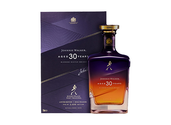 朝阳Johnnie Walker尊尼获加30年回收尊尼获加威士忌紫金臻选750ml礼盒装洋酒收购约翰走路中国限量版