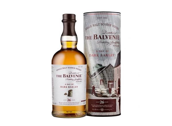 朝阳苏格兰百富26年回收百富威士忌故事系列The Balvenie Aged 26 Years A Day of Dark Barley Single洋酒