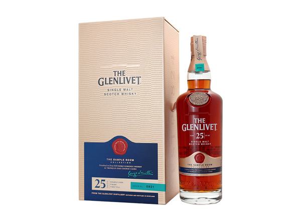 朝阳The Glenlivet回收格兰威特25年苏格兰单一麦芽威士忌陈酿风味创造系列