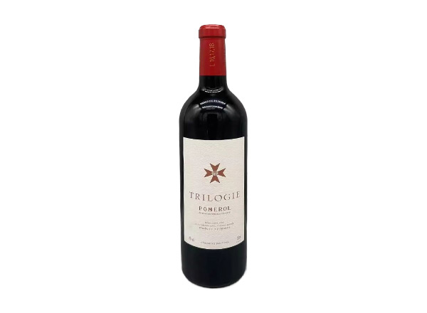 朝阳里鹏酒庄红酒回收副牌里鹏三部曲红葡萄酒Trilogie Pomerol de Le Pin干红上门回收价格