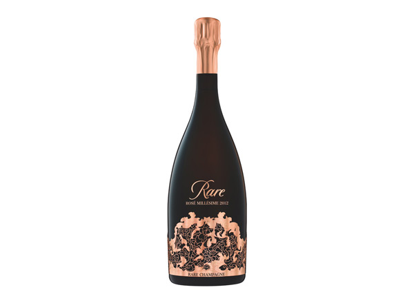 朝阳白雪香槟回收稀露香槟黑钻年份桃红香槟Rare Rose（礼盒装）