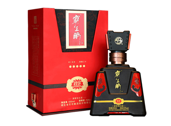 朝阳石花霸王醉回收霸王醉君享70度白酒礼盒