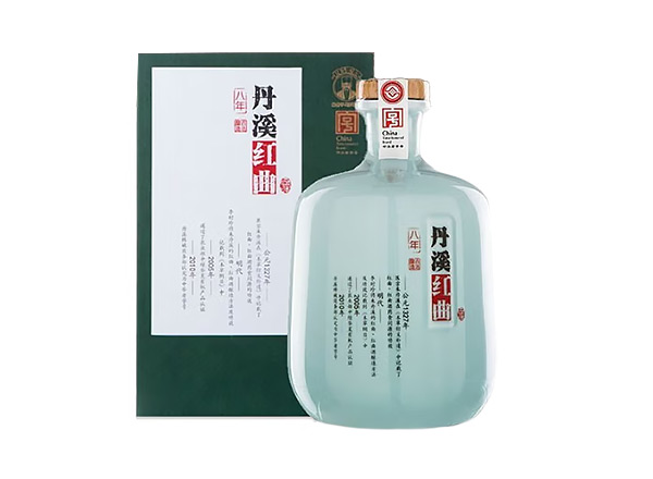 朝阳丹溪黄酒回收丹溪8年红曲黄酒750mL 2瓶礼盒装