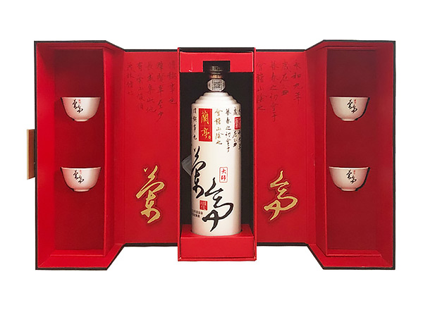 朝阳会稽山黄酒回收大师兰亭三十年陈酿1L商务版礼盒装