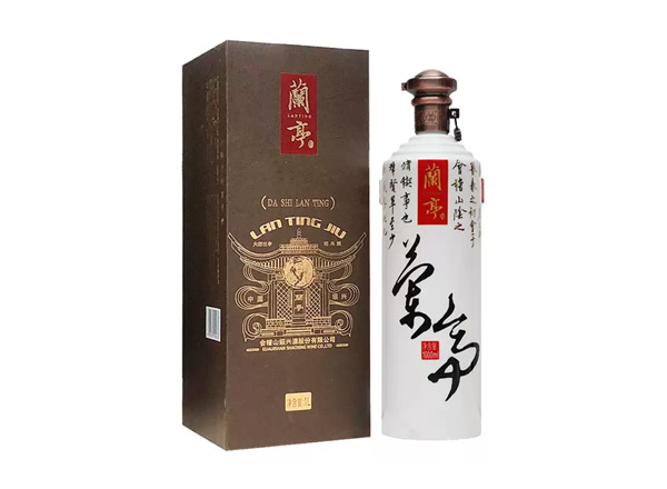 朝阳会稽山兰亭黄酒大师兰亭1L装老款礼盒