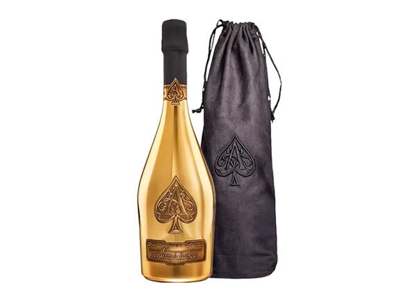 朝阳黑桃A香槟回收黑桃A黄金香槟金色瓶Armand de Brignac Brut